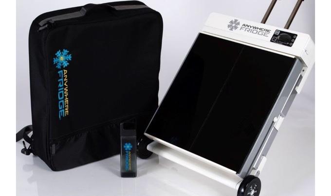 Anywhere Fridge, una nevera portátil que enfría con energía solar y que ya ha recaudado 28.300 $