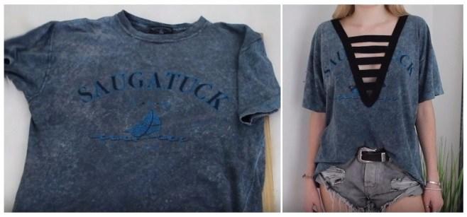 como reciclar tus camisetas viejas fácilmente