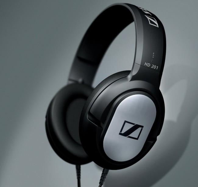 auriculares de diadema cerrados sennheiser HD201