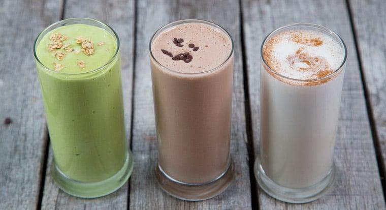 Batidos de proteína los días de descanso