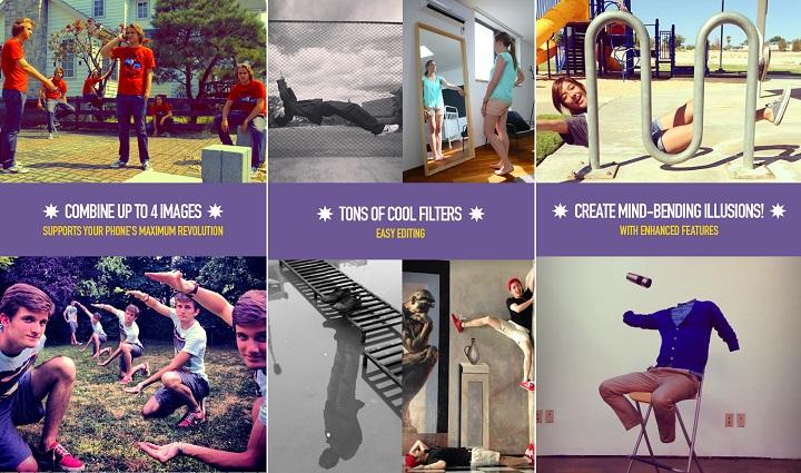 Cómo hacer clones de personas con el celular móvil Android iOS teléfono fotografias fotos imágenes Clone Camera