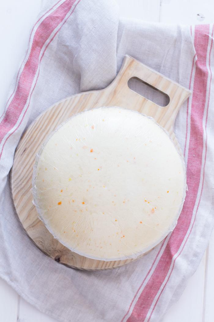 masa fuera de la nevera