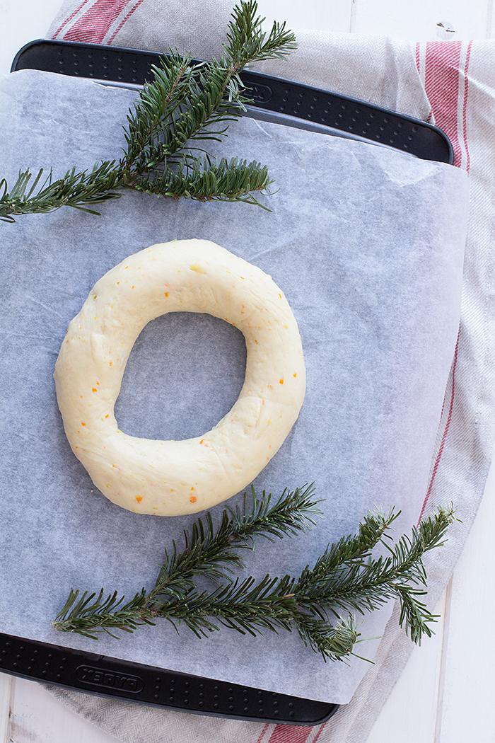 roscón de reyes, último levado