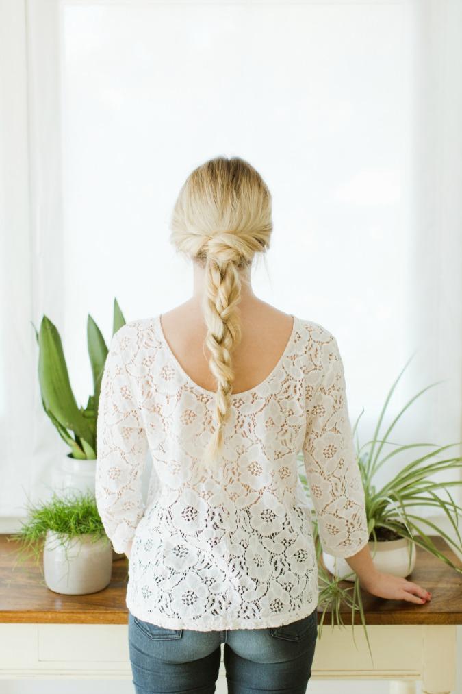 Recogido trenzado para tu boda