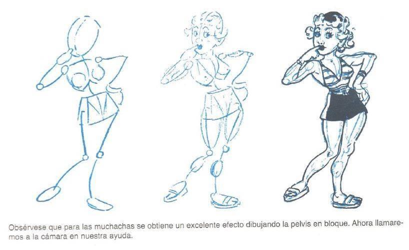 dibujar el cuerpo de una caricatura 2