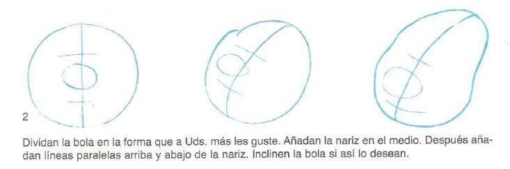 paso 2 para dibujar caricaturas de hombres