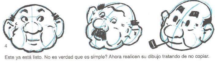 paso 4 para dibujar caricaturas de hombres