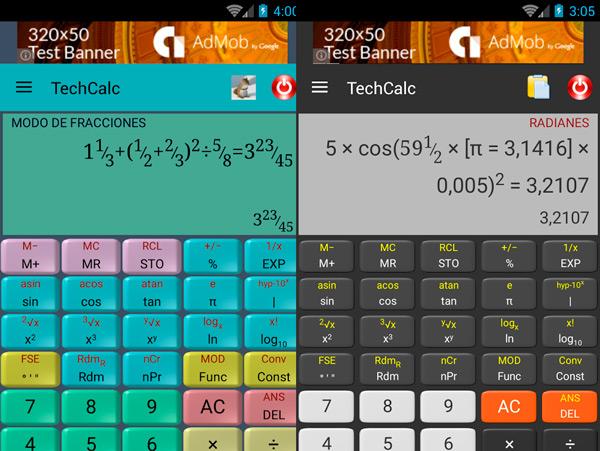 calculadora cientifica para android