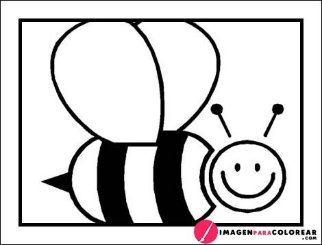 COLOREAR ABEJA