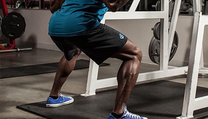 Sentadillas poco profundas