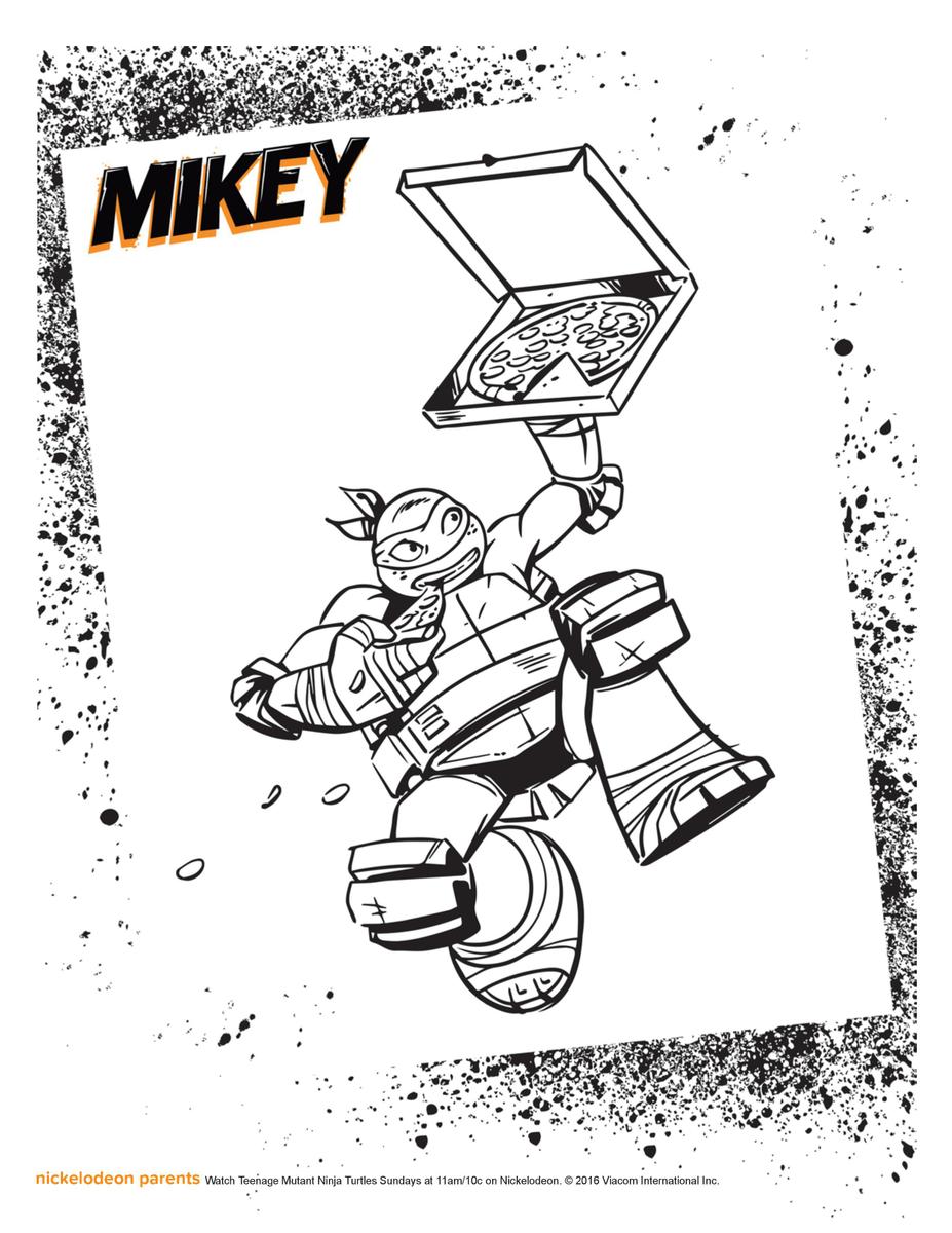 MICHELANGELO TORTUGA NINJA