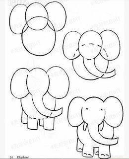 como dibujar animales para niños