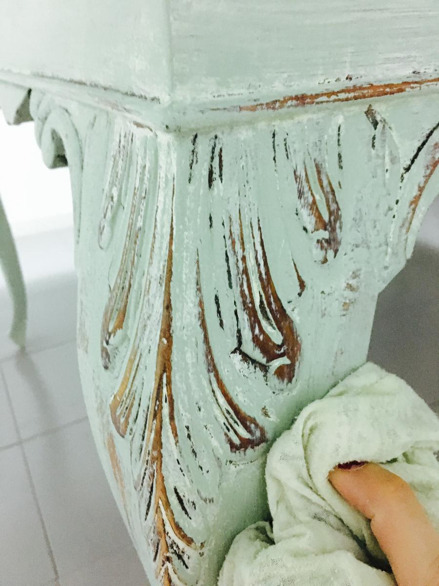 mesa bemydeco chalk paint