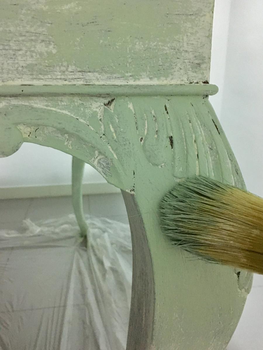 mesa bemydeco chalk paint