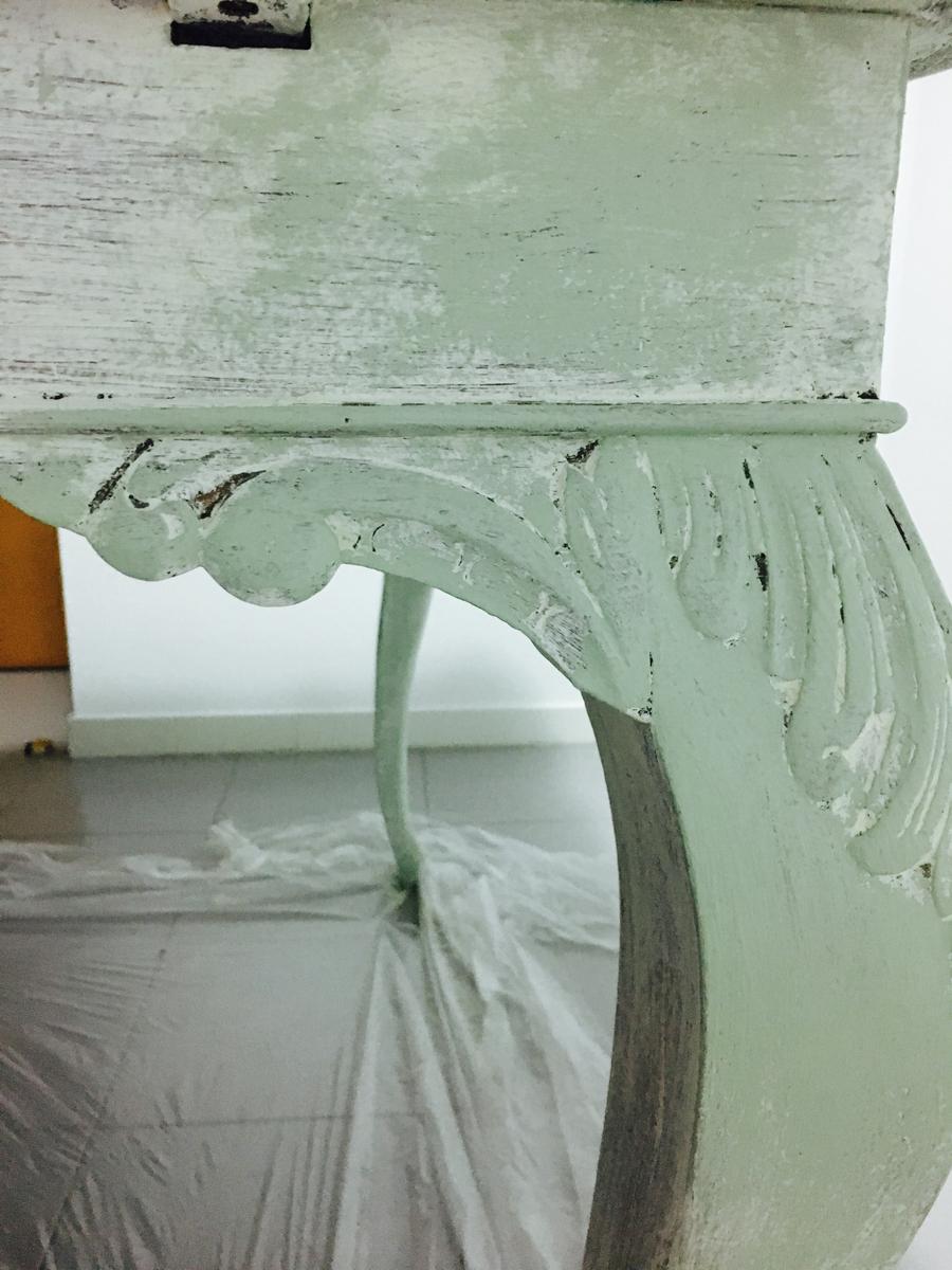 mesa bemydeco chalk paint