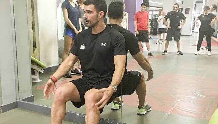 Squat isométrique 
