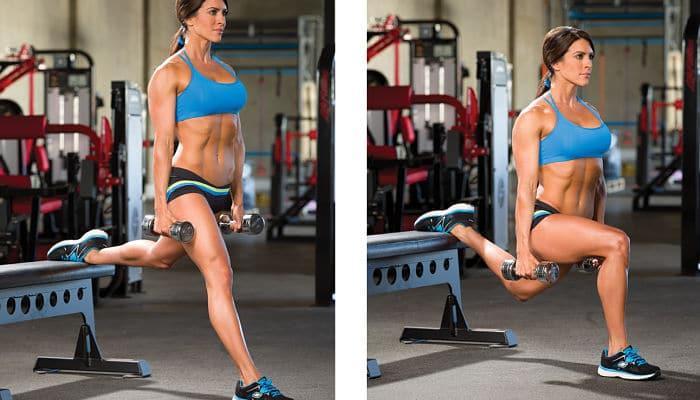 Squat bulgare 