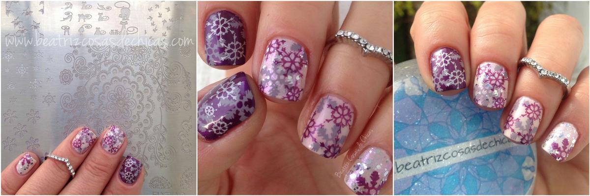 manicura-navidena-copos-de-nieve