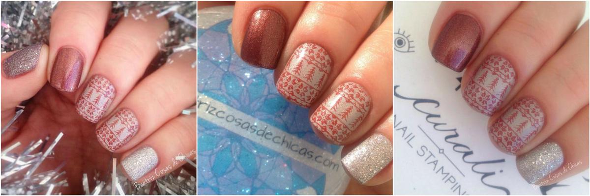 manicura-navidena-jersey-marron