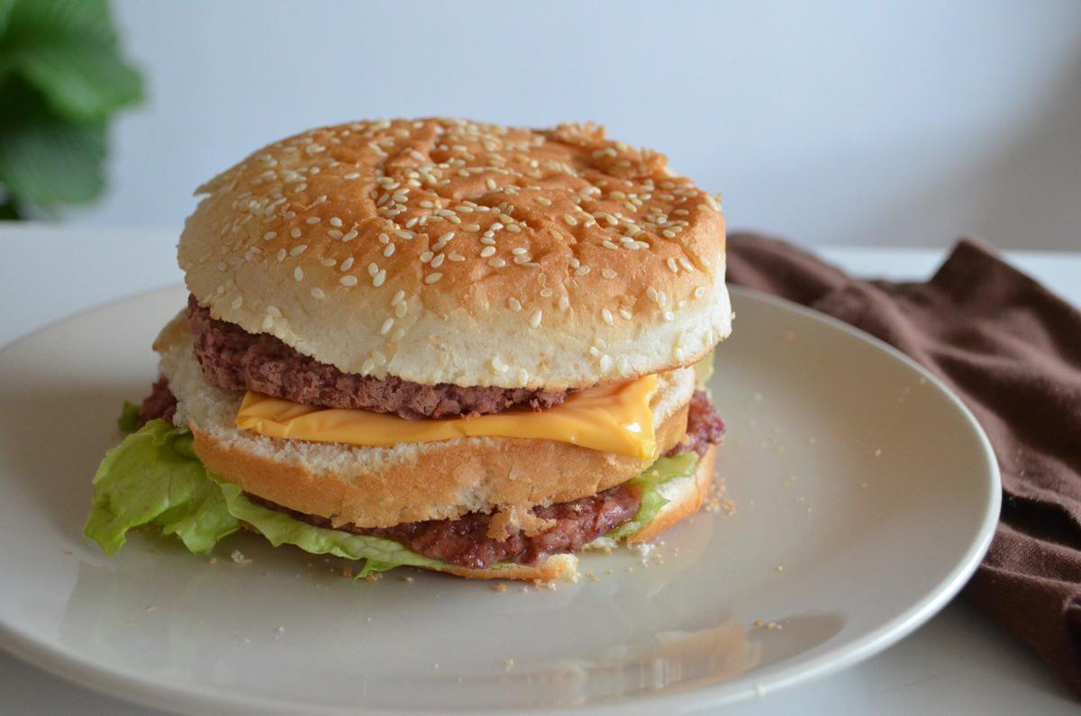 Hamburguesa Big Mac Vegana