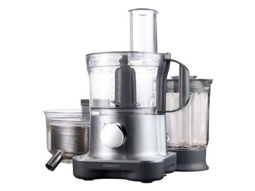 Kenwood FPM 270 - Procesador de alimentos compacto y juego de accesorios, color gris