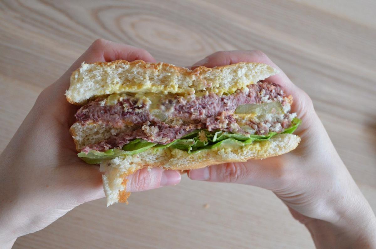 Hamburguesa Big Mac Vegana