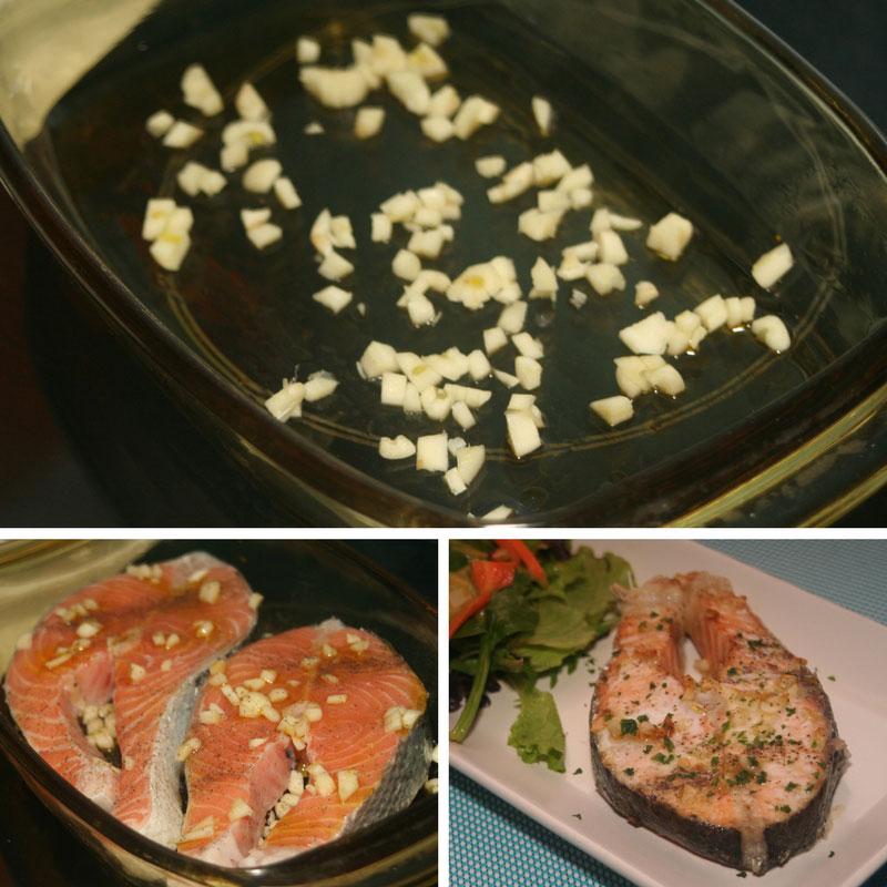 receta salmon al horno