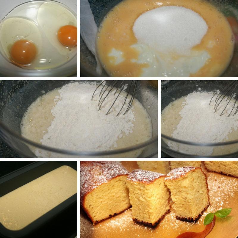 receta bizcochuelo de limon