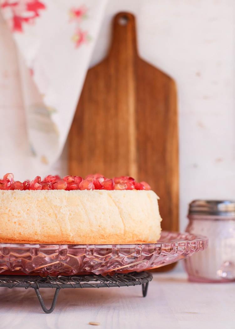 japanese cheesecake gluten free by Pintando las nubes blog