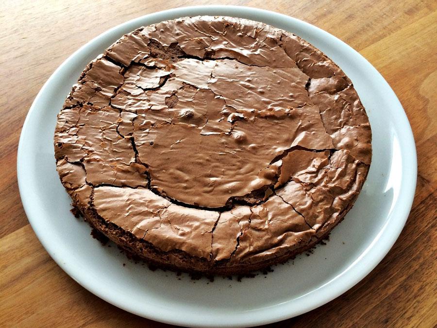 Cómo hacer pastel de chocolate sin gluten
