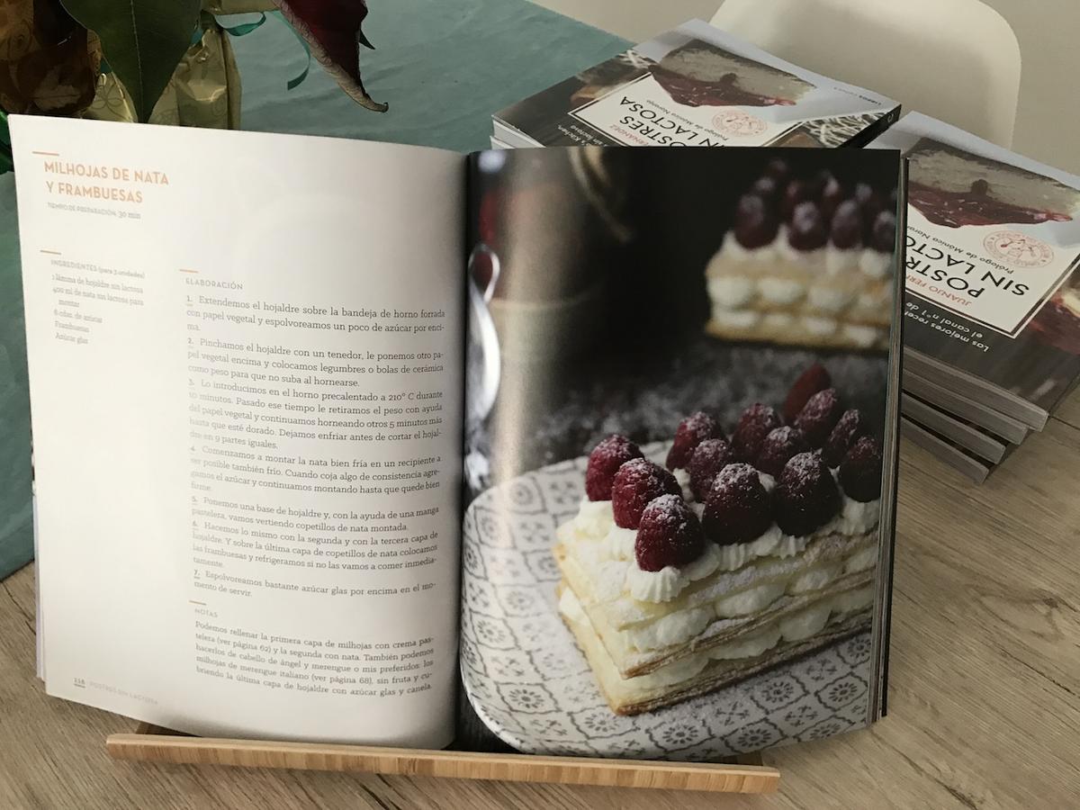 Libro Postres sin lactosa. Orielos Kitchen