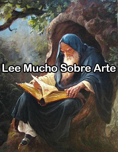 lee mucho sobre arte