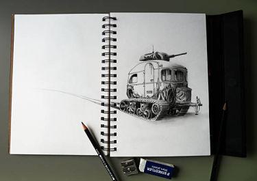 cuaderno de dibujo