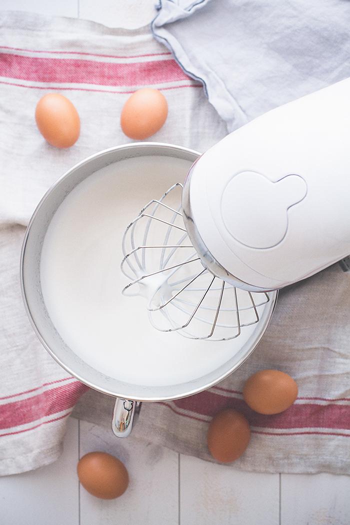 claras a punto de nieve