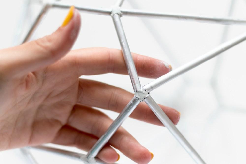 DIY Lámpara geométrica, Paso 05