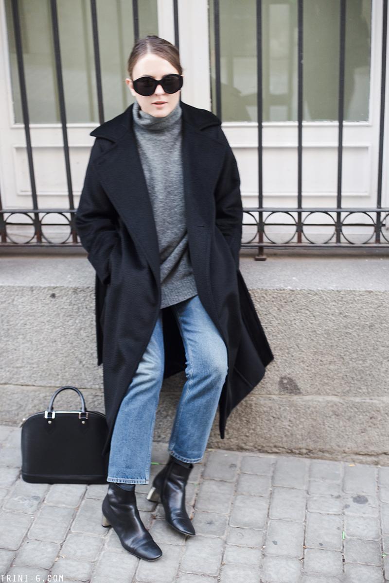 Trini | MaxMara Manuela coat Acne Studios jeans