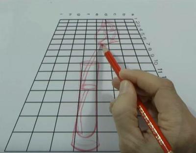 paso 2 para aprender a dibujar en 3d a lapiz