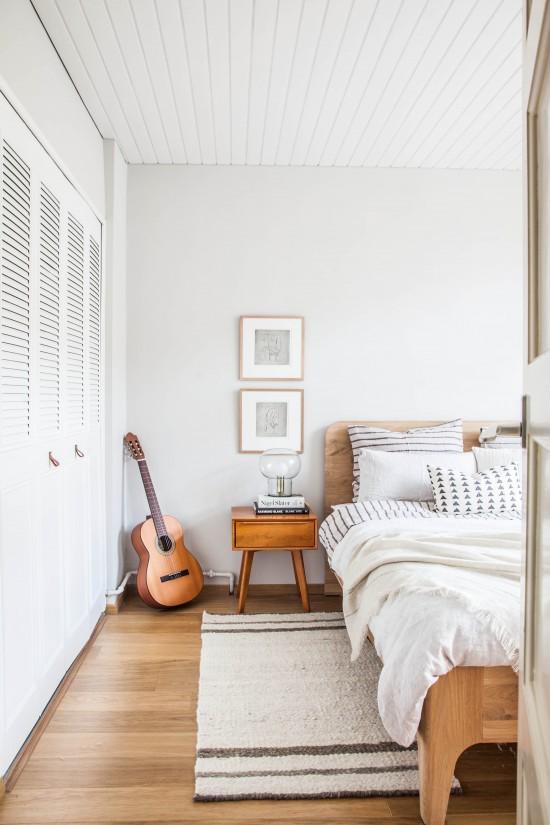 Dormitorio nórdico reforma