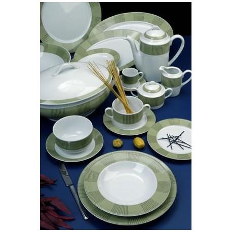 Vajilla de 56 piezas Lena verde