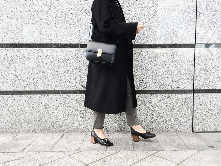 Trini |MaxMara Manuela coat Céline heel ballerines