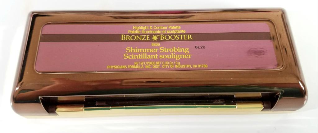 physicians formula bronze booster shimmer strobing review palette