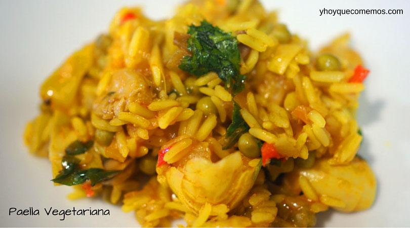 paella vegetariana