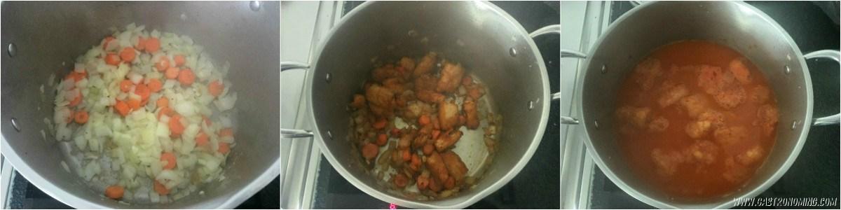 sopa de pescado y marisco