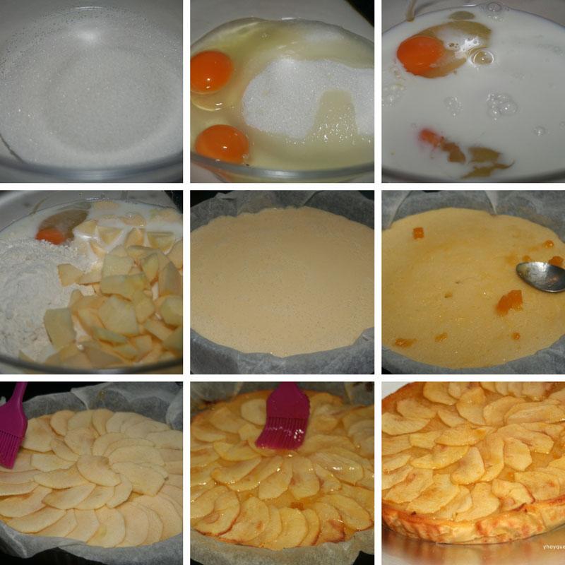 receta tarta de manzana