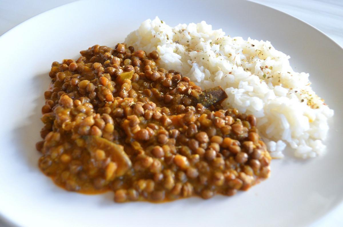 curry de lentejas