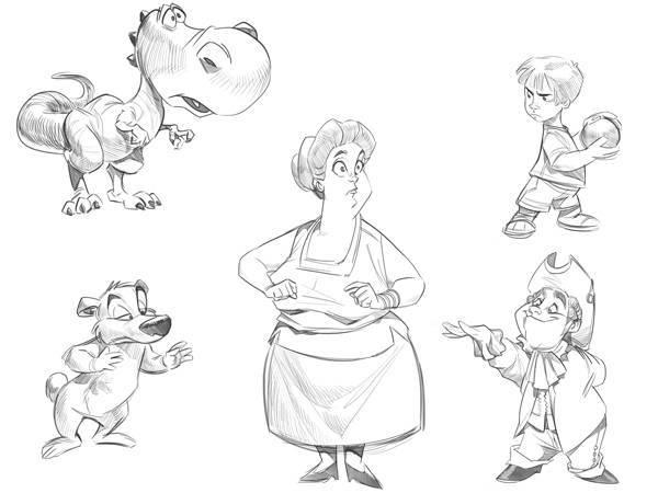 aprender a dibujar dibujos animados paso 003