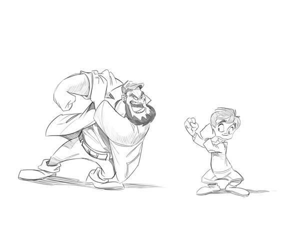 aprender a dibujar dibujos animados paso 05