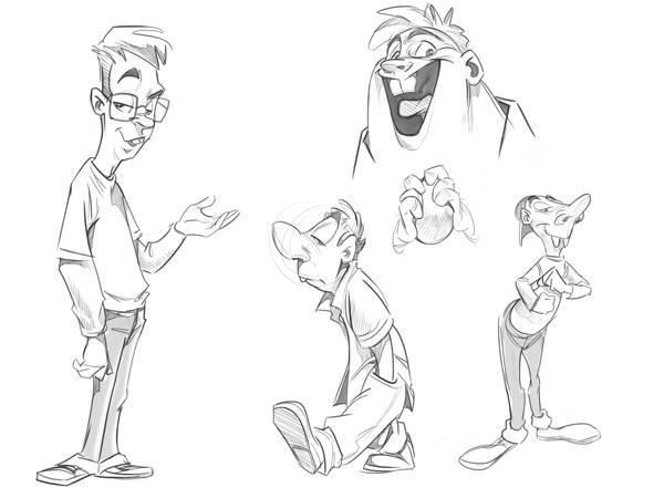 aprender a dibujar dibujos animados paso 6