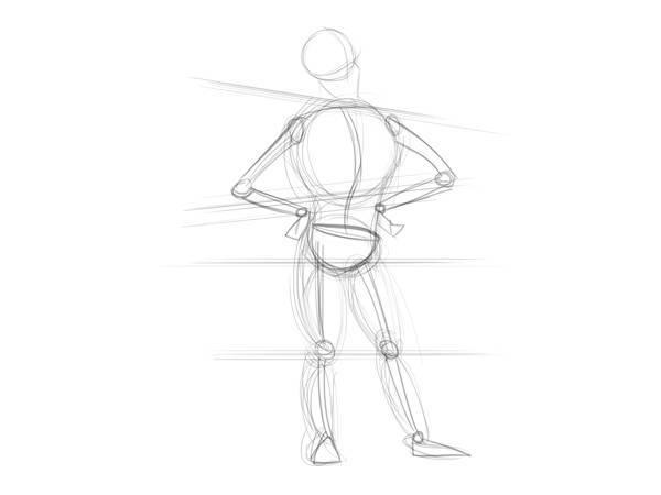 aprender a dibujar dibujos animados paso 007