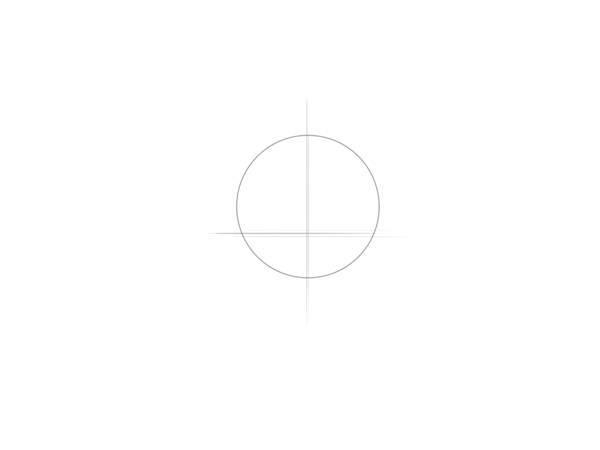 aprender a dibujar rostros de dibujos animados paso 1